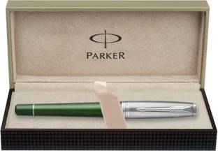 पार्कर अर्बन प्रेम ग्रीन सीट फप फाउंटेन पेन