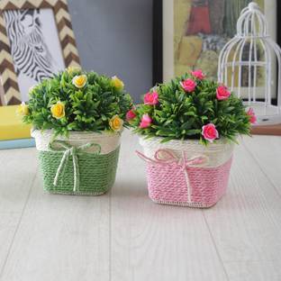 Foliyaj Wild Artificial Plant  with Pot