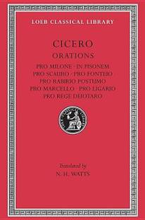 Pro Milone. In Pisonem. Pro Scauro. Pro Fonteio. Pro Rabirio Postumo. Pro Marcello. Pro Ligario. Pro Rege Deiotaro