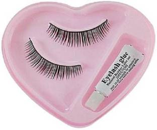BETRENDING false eyelash with glue set [pack of 1] waterproof & reusable