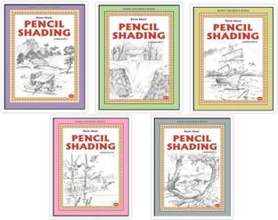 Pencil Shading Book For Kids Landscapes