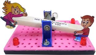 MELODY's See Saw Electricity Energy Toy Physics Science Working Model-Project Educational Electronic Hobby Kit