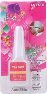 AuraSkin Nail Glue Super Strong Adhesive For False Nails Fake Acrylic Nail Rhinestone Beauty Gems Makeup Gel Tips Nail Art Tool