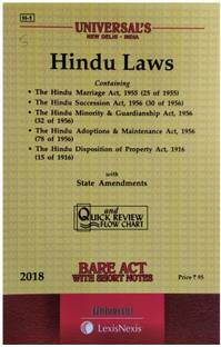 Hindu Laws Bare Act With Short Notes