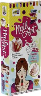 Mansaji Sparkling Nail Art for Kids Party & Fun Board Game