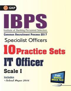 IBPS Specialist Officers 10 Practice Sets for IT Office Scale I