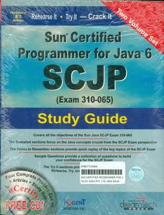 Sun Certified Programmer for Java 6 Scjp, Exam 310-065, Study Guide Two Vol Set (with CD)