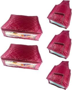 Ajabh High Qulity NEW COMBO OF 2PCS HIGHT SAREE 3p blou COVER GIFT ORGANIZER TRAVLING BAG KEEP SAREE\BLOUSE\SALWAR\JEANS\TOP ETC.