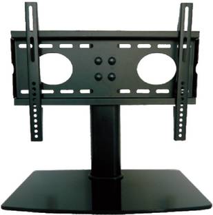 Gadget-Wagon 26 - 32 " LED LCD TV Floor Stand with Tempered Glass Base for presentations, Office, Portable, Home Fixed TV Mount