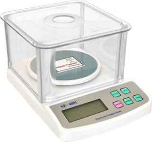 Baijnath Premnath Digital 500gm x 10mg (0.01g) Jewellery Weighing Scales with Wind shield and Direct Power Adapter {for research} Weighing Scale