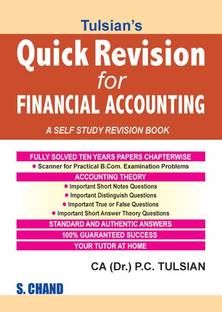 Quick Revision for Financial Accounting
