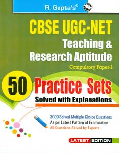 UGC-Net Junior Research Fellowship and Lectureship Exam (Paper I)