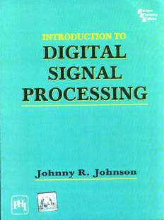 Introduction to Digital Signal Processing