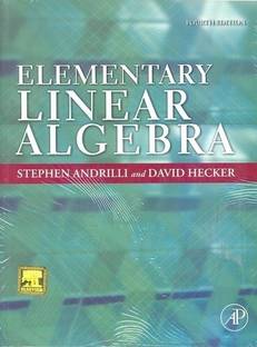 Elementary Linear Algebra