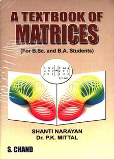 A Textbook of Matrices