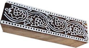 skart wooden printing block Border Printing Blocks