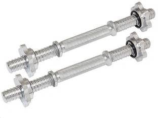 APPS SPORTS Grip Steel Dumbells rods Grip and Locks Fixed Weight Dumbbell