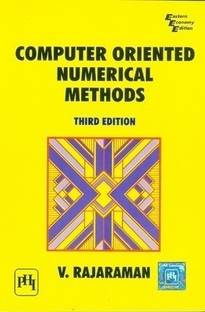 Computer Orientated Numerical Methods