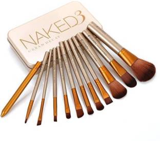 URBAN DECAY naked 3 makeup brush set of 12