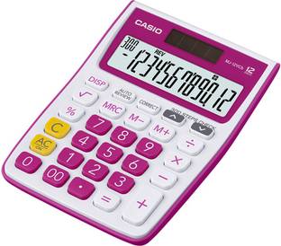 CASIO MJ-12VCB-RD Desktop Basic  Calculator
