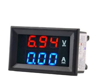 RoboCraze DC 100V 50A Voltmeter Ammeter LED Amp Volt Current Meter Voltmeter