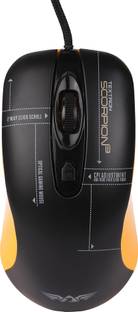 Armaggeddon SCORPION-3 Wired Ambidextrous Optical  Gaming Mouse