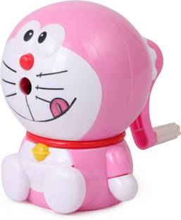 Tgdepot Pink Doraemon Table Sharpener Single Pencil Sharpeners