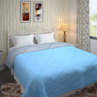Bombay Dyeing Solid Double Quilt for  Mild Winter