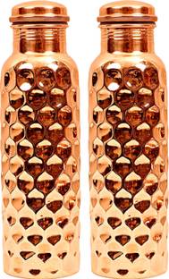 Indian Craft Villa 2000 ml Copper Bottle
