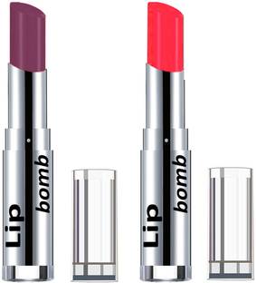 Color Fever Light Weight New And High Quality Matte Indian Creamy Lipsticks (Pack Of 2 Pcs)04-30