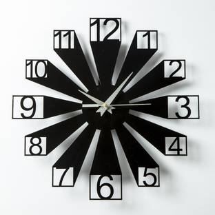 United cogs Analog 30 cm X 30 cm Wall Clock