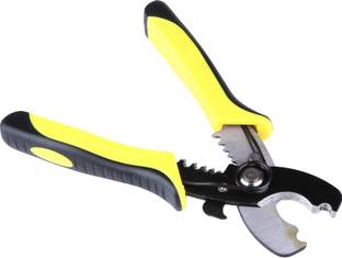 Inditrust Portable cable Wire Stripper Knife Crimping Tool Crimper, Wire Stripping Tool, MINI Portable Wire Stripper Knife Crimping Tool Crimper, Wire Stripping Tool, Multi Wire Cutter Thread Cutting Tools, Multitool Pocket Wire Cutter