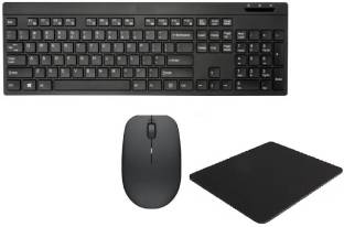 XBOLT 2.4G Wireless Keyboard & Mouse With Mouse Pad Wireless Multi-device Keyboard