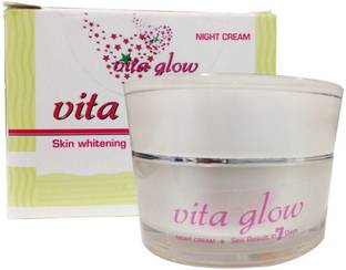vita glow ORIGINAL Night Cream For Skin Whitening With In 7 Days - 30 Grams