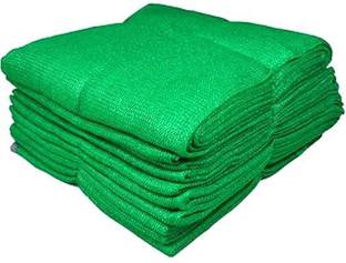KOLKATA ORCHID ONLINE Green House NET I Garden NET I Agro NET I Shade NET 50% Transparency UV STABILISER, Green Colour, 3 Meter X 3 Meter Long Garden Tool Kit