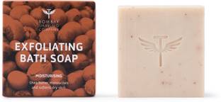 BOMBAY SHAVING COMPANY Shea Butter Moisturizing Bath Soap with Coconut Husk and Honey for soft skin, 100g