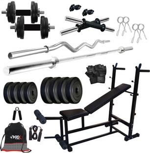 KRX 45 kg PVC COMBO 25-SL Home Gym Combo