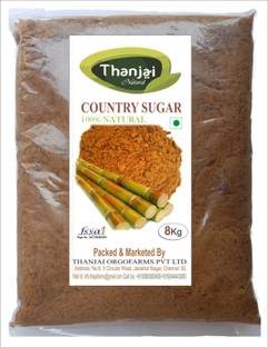 THANJAI NATURAL Organic Country Sugar 8 KGS 100% Pure Sugar