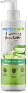 Mamaearth Hydrating Natural Body Lotion for hydration with Cucumber & Aloevera