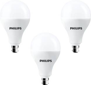 PHILIPS 40 W Basic Round B22 LED Bulb