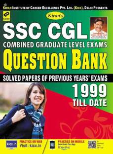 Kiran’s SSC CGL Combined Graduate Level Exams Question Bank 1999 Till Date ( Solved Papers Of Previous Year Exams)—English