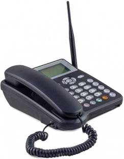 IBS GSM SIM Card enabled ETS 5623 Wireless Rechargeable Corded & Cordless Landline Phone