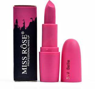 MISS ROSE Soft cream matte water proof long lasting pink colour bullet lipstick belle 31