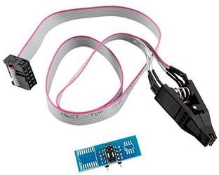 DHRUV-PRO SOIC8 SOP8 Flash Chip IC Test Clips Socket Adapter Programmer Interconnect Electronic Hobby Kit