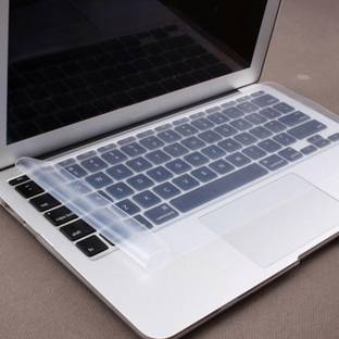 HexaGear Transparent Silicone Keyboard rubber Dust Protector Skin cover for 15.6-inch for Laptop rubber Laptop Decal 15.6