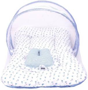 RBC RIYA R Cotton Infants bllue dill nt bd Mosquito Net