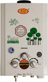 SURYA 6L-Green 2018 6 L Instant Water Geyser