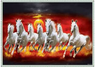 Rangoli ® 35 cm horse Sticker Double-sided Sticker