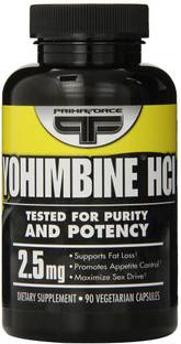 PRIMAFORCE Yohimbine HCl 2.5 mg 90 Veggie Caps