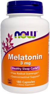 Now Foods NOW Melatonin -- 3 mg - 180 Capsules